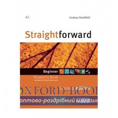 Підручник Straightforward 2nd Edition Beginner Students Book with eBook Pack ISBN 9781786327598 заказать онлайн оптом Украина