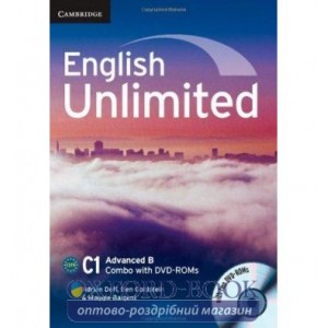 Підручник English Unlimited Combo Advanced B Students Book+workbook with DVD-ROMs (2) Doff, A ISBN 9781107659001