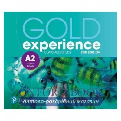 Диск Gold Experience 2ed A2 Class CD adv ISBN 9781292194264-L заказать онлайн оптом Украина