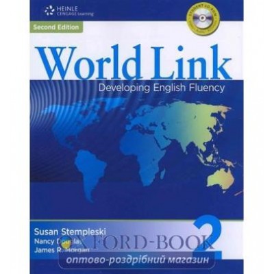 Підручник World Link New 2 Students Book with CD-ROM Stempleski, S ISBN 9781424068197 замовити онлайн