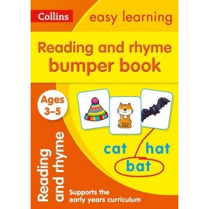 Книга Collins Easy Learning Preschool: Reading and Rhyme Bumper Book Ages 3-5 ISBN 9780008275440