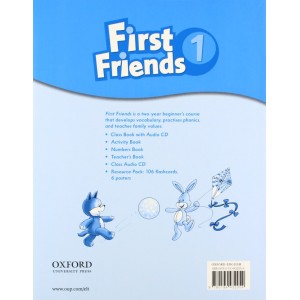 Книга First Friends 1: Numbers Book ISBN 9780194432054