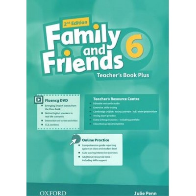 Книга для вчителя Family and Friends 2nd Edition 6 Teachers Book Plus Julie Penn ISBN 9780194796521 замовити онлайн