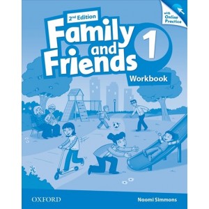 Робочий зошит Family & Friends 2nd Edition 1 Workbook + Online Practice