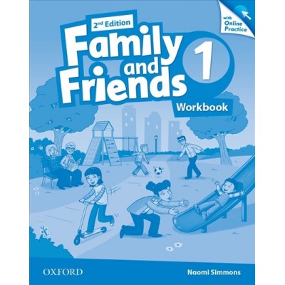 Робочий зошит Family & Friends 2nd Edition 1 Workbook + Online Practice замовити онлайн