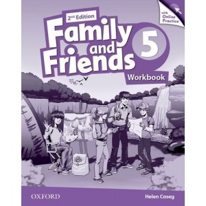 Робочий зошит Family & Friends 2nd Edition 5 Workbook + Online Practice