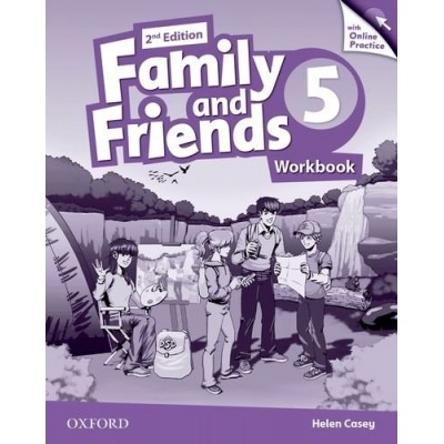 Робочий зошит Family & Friends 2nd Edition 5 Workbook + Online Practice замовити онлайн