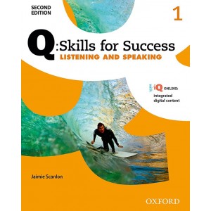 Підручник Q: Skills for Success 2nd Edition. Listening & Speaking 1 Students Book + iQ Online ISBN 9780194818407