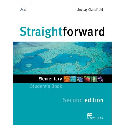 Підручник Straightforward 2nd Edition Elementary Students Book ISBN 9780230423053 заказать онлайн оптом Украина