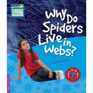 Книга FacTeacher Bookooks 4 Why do Spiders Live in Webs? ISBN 9780521137256
