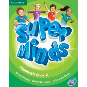 Підручник Super Minds 2 Students Book with DVD-ROM Puchta, H ISBN 9780521148597