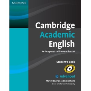 Підручник Cambridge Academic English C1 Advanced Students Book Hewings, M ISBN 9780521165211