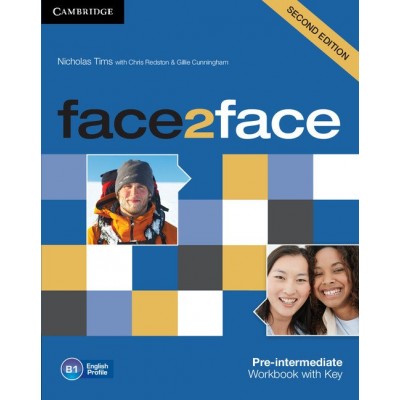 Робочий зошит Face2face 2nd Edition Pre-intermediate Workbook with Key Tims, N ISBN 9781107603530 замовити онлайн