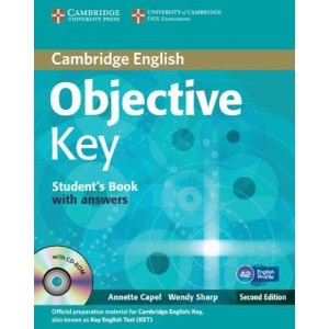 Підручник Objective Key 2nd Ed Students Book with answers with CD-ROM ISBN 9781107627246