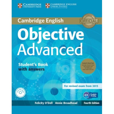 Підручник Objective Advanced 4th Edition Students Book with key with CD-ROM with Class CDs ISBN 9781107691889 замовити онлайн