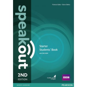 Підручник SpeakOut 2nd Edition Starter Students Book+DVD ISBN 9781292115986