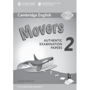 Книга Cambridge English YLE Movers 2 for Revised Exam 2018 Answer Booklet ISBN 9781316636275