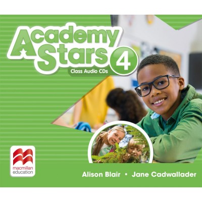 Диски для класса Academy Stars 4 Class Audio CDs ISBN 9781380006660 замовити онлайн