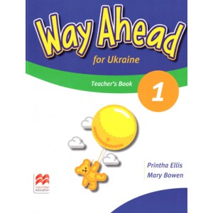Книга для вчителя Way Ahead for Ukraine 1 Teachers Book + Audio CD ISBN 9781380013262