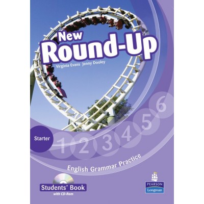 Підручник Round-Up Starter New Students Book + CD-ROM ISBN 9781408235034 заказать онлайн оптом Украина
