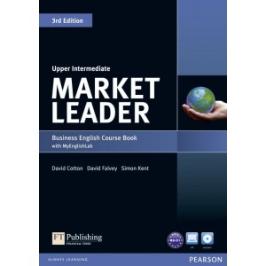 Підручник Market Leader 3rd Edition Upper-Intermediate Coursebook with DVD-ROM and MyEnglishLab ISBN 9781447922292