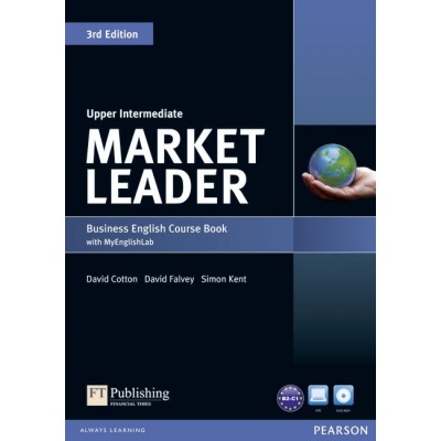 Підручник Market Leader 3rd Edition Upper-Intermediate Coursebook with DVD-ROM and MyEnglishLab ISBN 9781447922292 замовити онлайн