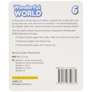 Книга Wonderful World 2nd Edition 6 Interactive Whiteboard Software ISBN 9781473759671