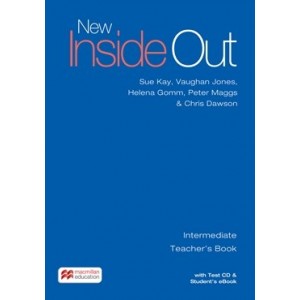 Книга для вчителя New Inside Out Intermediate Teachers Book with eBook Pack ISBN 9781786327352