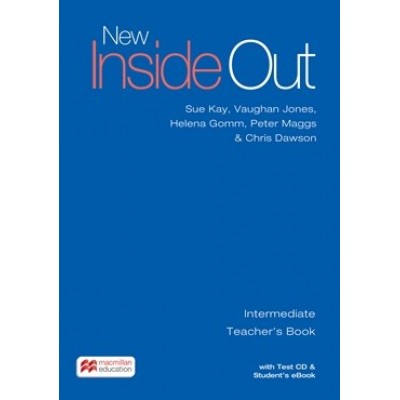 Книга для вчителя New Inside Out Intermediate Teachers Book with eBook Pack ISBN 9781786327352 заказать онлайн оптом Украина