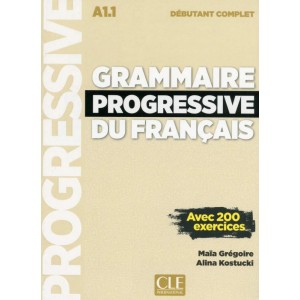 Граматика Grammaire Progressive du Francais Debutant Complet A1.1 Livre + CD Nouvelle Edition ISBN 9782090382075