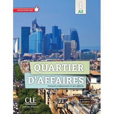 Quartier daffaires A2 Livre de leleve + DVD-Rom ISBN 9782090386608 замовити онлайн