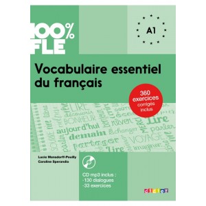 Книга Vocabulaire essentielle du fran?ais 100% FLE A1 Livre avec CD mp3 ISBN 9782278090891