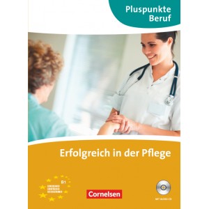 Підручник Erfolgreich in der Pflege Kursbuch mit CD ISBN 9783060203796