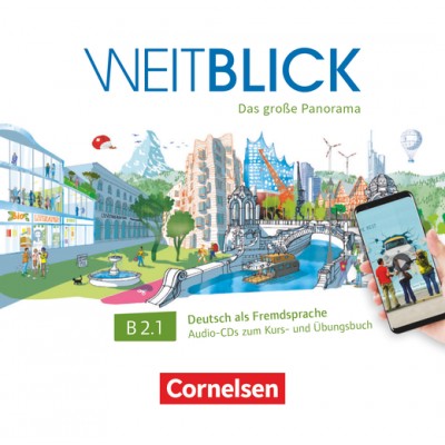 Книга Weitblick B2.1 Audio-CDs ISBN 9783061209056 замовити онлайн