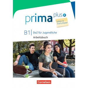 Робочий зошит Prima plus B1 Leben in Deutschland Arbeitsbuch mit MP3-Download und L?sungen ISBN 9783065209090
