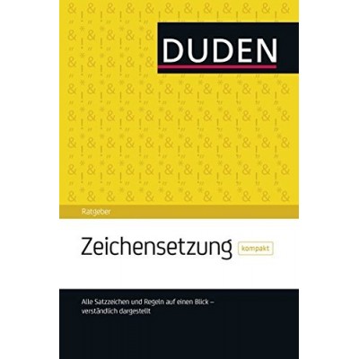 Книга Duden Ratgeber - Zeichensetzung kompakt: Die Satzzeichen auf einen Blick ISBN 9783411743520 заказать онлайн оптом Украина