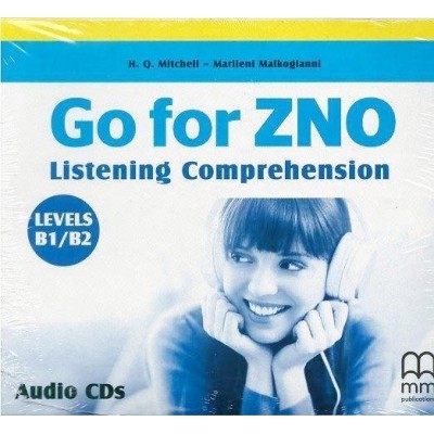 Диск Go for ZNO Listening Class CDs B1-B2 Mitchell, H ISBN 9786180527490 заказать онлайн оптом Украина