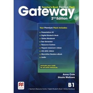Книга для вчителя Gateway 2nd Edition B1 Teachers Book Premium Pack (UA) ISBN 9788366000292