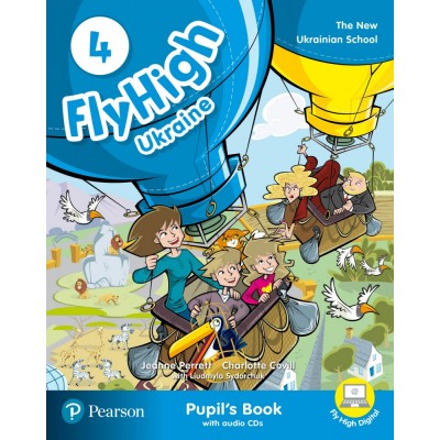Fly High 4 UKRAINE Pupils Book (new edition) 9788378827313 Pearson замовити онлайн