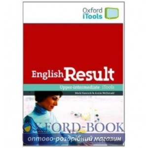Ресурси для дошки English Result Upper-Intermediate iTools DVD-ROM ISBN 9780194300445