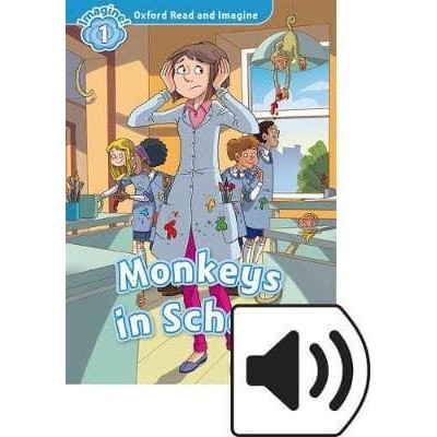 Книга с диском Monkeys in School with Audio CD Paul Shipton ISBN 9780194017404 замовити онлайн