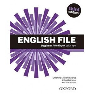 Робочий зошит English File 3rd Edition Beginner workbook with Key ISBN 9780194501613