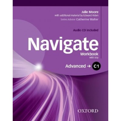 Робочий зошит Navigate Advanced C1 Workbook + Audio CD + key ISBN 9780194566926 заказать онлайн оптом Украина