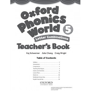 Книга для вчителя Oxford Phonics World 5 Teachers Book ISBN 9780194596329