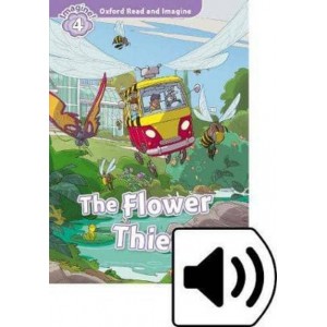 Книга с диском The Flower Thief with Audio CD Paul Shipton ISBN 9780194737067