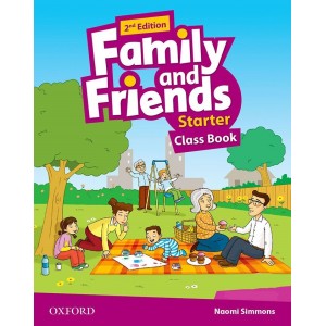 Підручник Family and Friends 2nd Edition Starter Class Book Naomi Simmons ISBN 9780194808354
