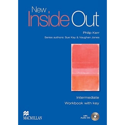 Робочий зошит New inside out intermediate workbook with key + audio ISBN 9780230009097 заказать онлайн оптом Украина