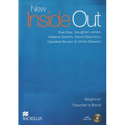 Книга для вчителя New Inside Out Beginner Teachers Book with Test CD ISBN 9780230020931 заказать онлайн оптом Украина