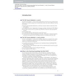 Підручник The TKT Course 2nd Edition Students Book ISBN 9780521125659