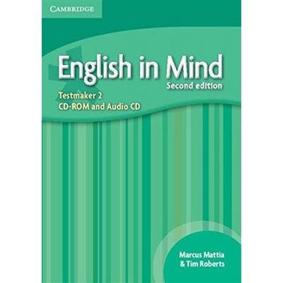 Тести English in Mind 2nd Edition 2 Testmaker Audio CD/CD-ROM Greenwood, A ISBN 9780521136846 заказать онлайн оптом Украина